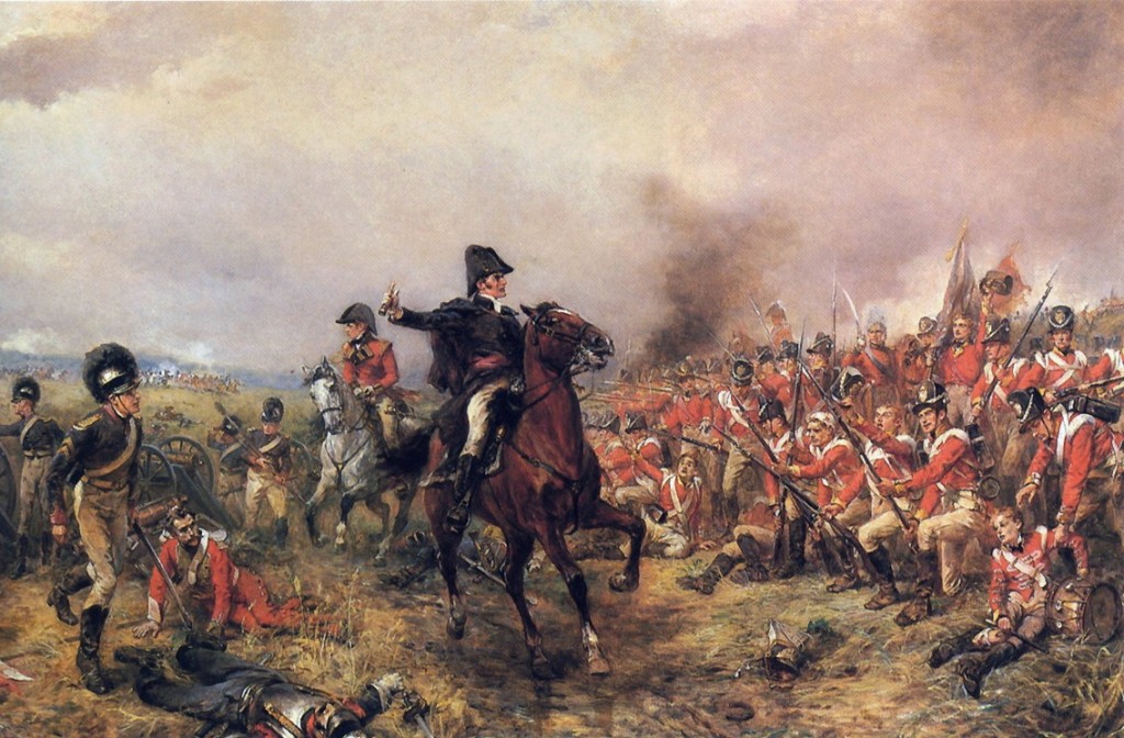 Napoleon v bitke pri Waterloo Zdroj: wikipedia.org